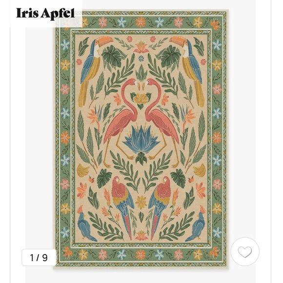 Ruggable Other - - Iris Apfel Ruggable Area Rug 2x3 Brand new never used!!